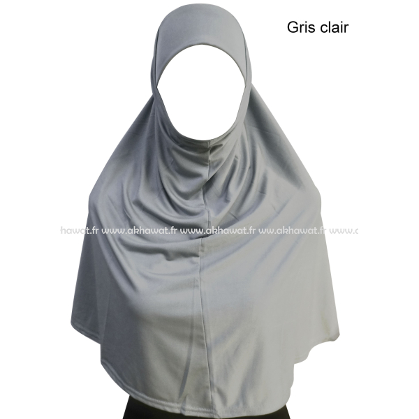 Hijab 2 pièces Lycra