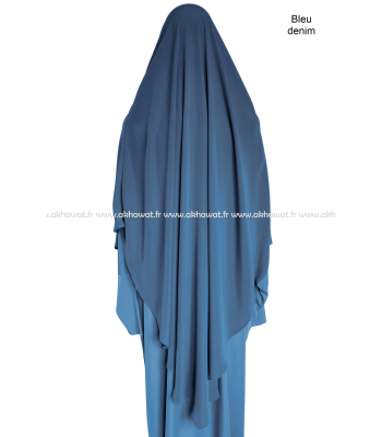 Khimar façon cape de jilbab - Microfibre léger