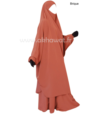 Jilbab 2 pièces jupe - Microfibre Koshibo - El bassira