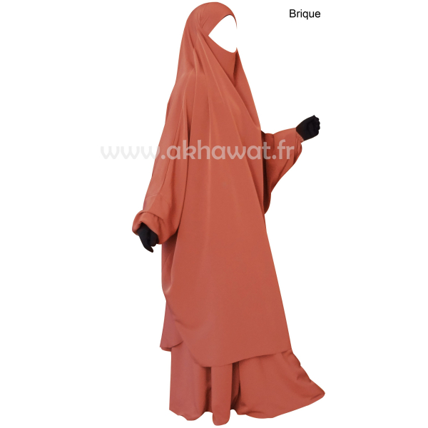 French Jilbab with skirt - Koshibo