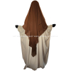 Khimar 3 voiles - Mousseline crêpe