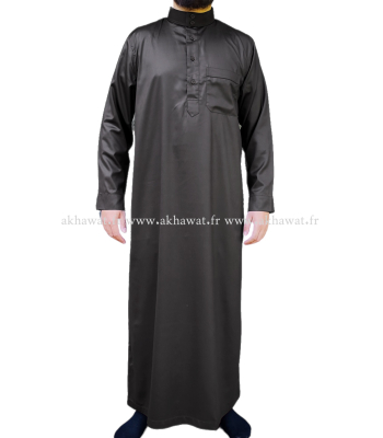 Qamis col mao