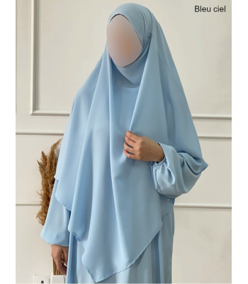Khimar Soie de Médine - Mi-long