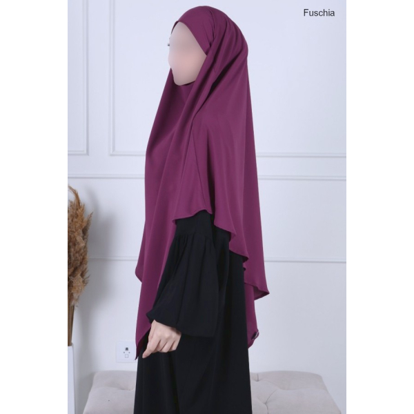 Khimar Soie de Médine - Mi-long