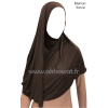 Hijab facile à enfiler - Viscose  - spécial écouteurs/lunettes