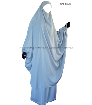 Jilbab papillon - Soie de Médine - El bassira