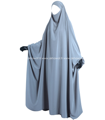 Jilbab Papillon 1 pièce  - Soie de Médine - El bassira