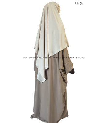 Khimar 'Soie de Médine' - 120 cm