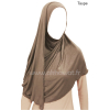 Hijab facile à enfiler - Viscose  - spécial écouteurs/lunettes