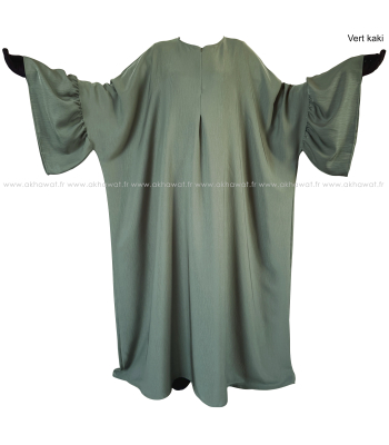 Ample abaya - Kimono sleeves - 'Silk of Medina'