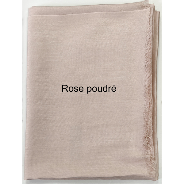 Hijab modal léger - Style Pashmina