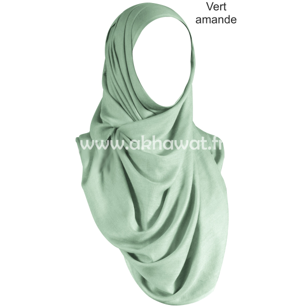Hijab modal léger - Style Pashmina