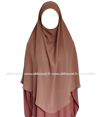 Light microfibre khimar - 110 cm