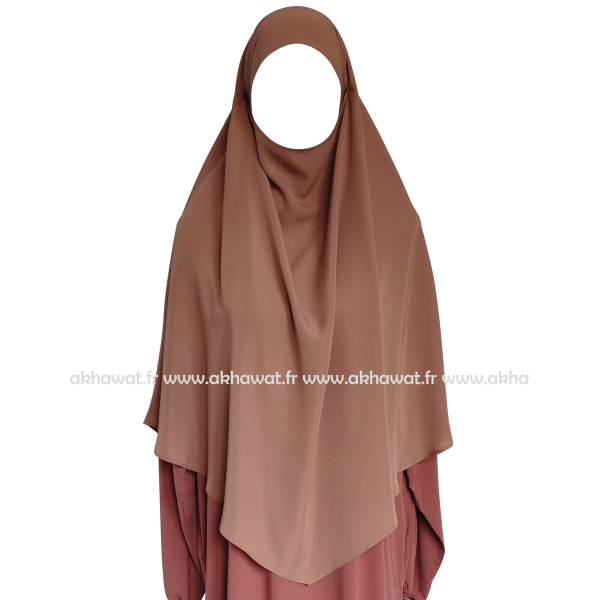 Light microfibre khimar - 110 cm