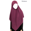 Slip-on Khimar - Thick crepe chiffon