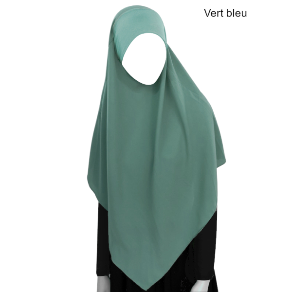 Slip-on Khimar - Thick crepe chiffon