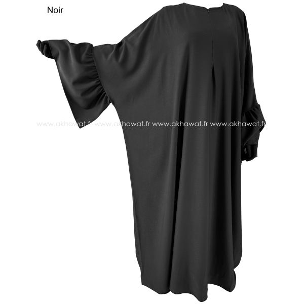 Butterfly abaya - Ruffled sleeves - Thick fabric