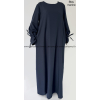 Abaya épaisse - Noeuds aux manches