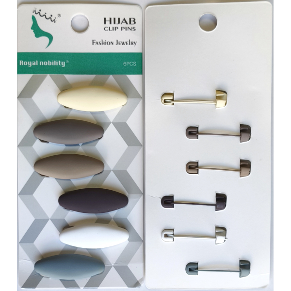 Epingles à nourrice mat - lot de 6