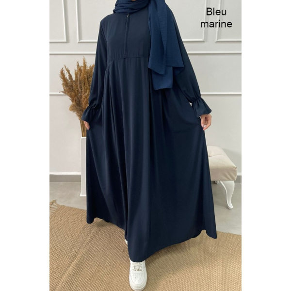 Abaya très évasée - Soie de Médine Turquie