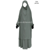 Jilbab Microfibre Léger 2 pièces jupe - El bassira