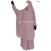 Jilbab Microfibre Léger 2 pièces jupe - El bassira