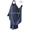 Light microfiber butterfly Jilbab with skirt