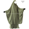 Jilbab Microfibre Léger Papillon avec jupe