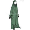 Jilbab Microfibre Léger - 2 pièces sarouel