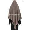 Light microfibre khimar - 120 cm