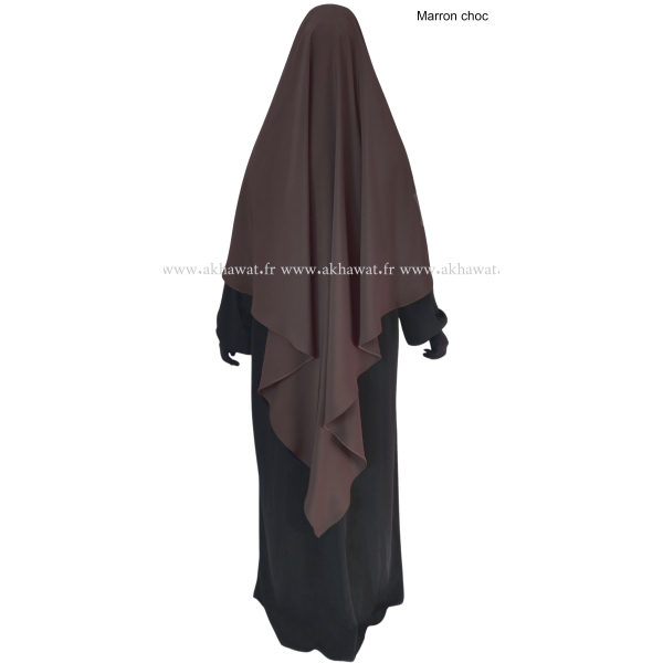 Khimar 145 cm - Microfibre léger - El bassira