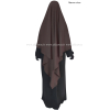 Khimar 145 cm - Microfibre léger - El bassira