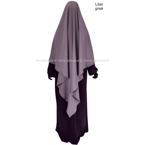 Khimar 145 cm - Microfibre léger - El bassira