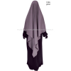 Light microfibre khimar - 145 cm