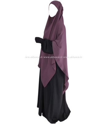 Khimar 145 cm - Microfibre léger - El bassira