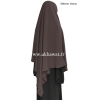 Light microfibre khimar - 120 cm