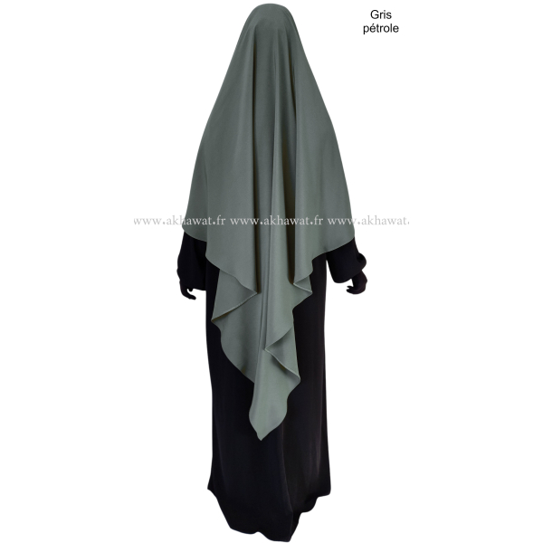 Khimar 145 cm - Microfibre léger - El bassira