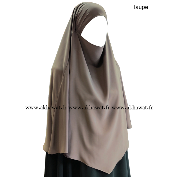 Light microfibre khimar - 90cm