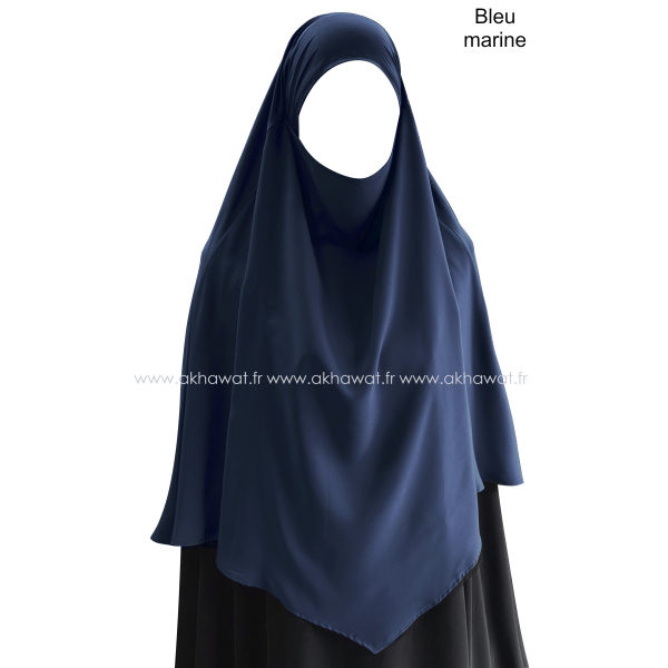 Light microfibre khimar - 90cm