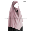 Light microfibre khimar - 90cm
