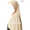 Hijab mousseline crêpe - 170x70 cm