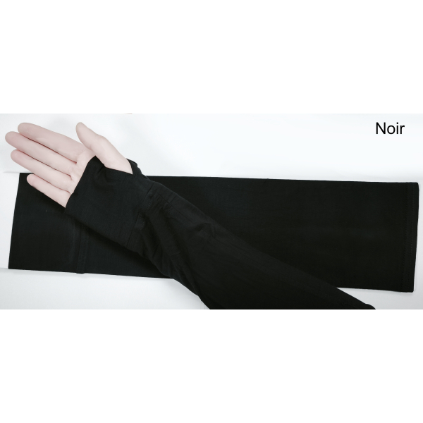 Sleeves with thumb opening - Cotton modal