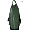 Khimar Cape avec fentes - Soie de Médine - 145 cm