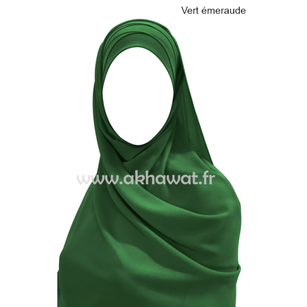 Ready to wear - pleated hijab - Crepe