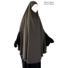 Khimar Cape avec fentes - Soie de Médine - 145 cm