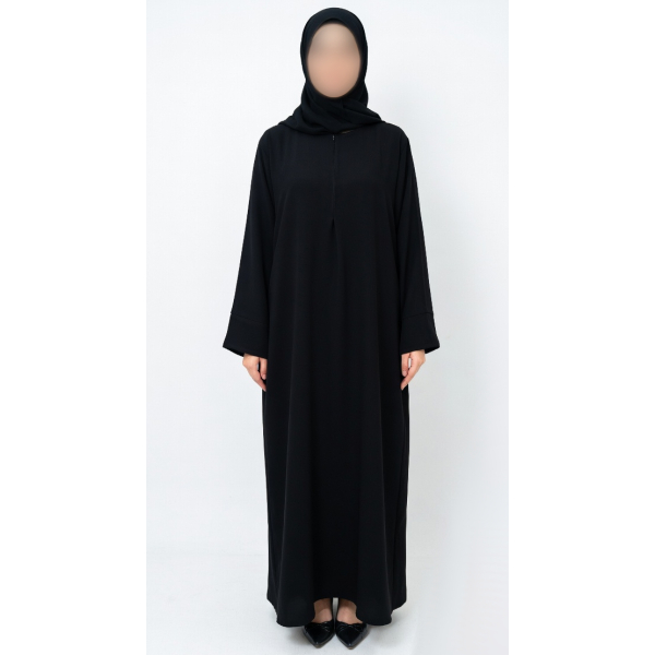 Abaya crêpe épaisse - Qualité +