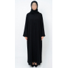 Abaya crêpe épaisse - Qualité +