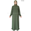 Tulip cuffs flared Abaya - Silk of Medina