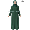Abaya Caviary with elastic cuffs - El bassira