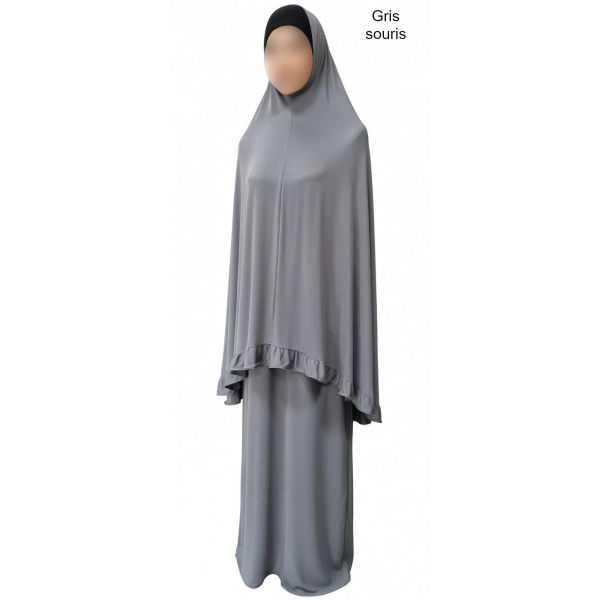 Ensemble khimar et robe - Jersey Premium